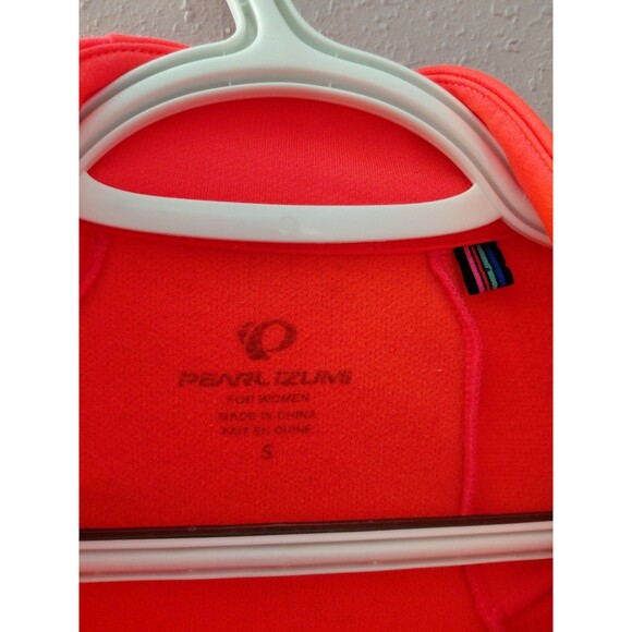 Pearl Izumi Women’s Cycling Jacket Select Series Size Small Neon Orange - Picture 3 of 11